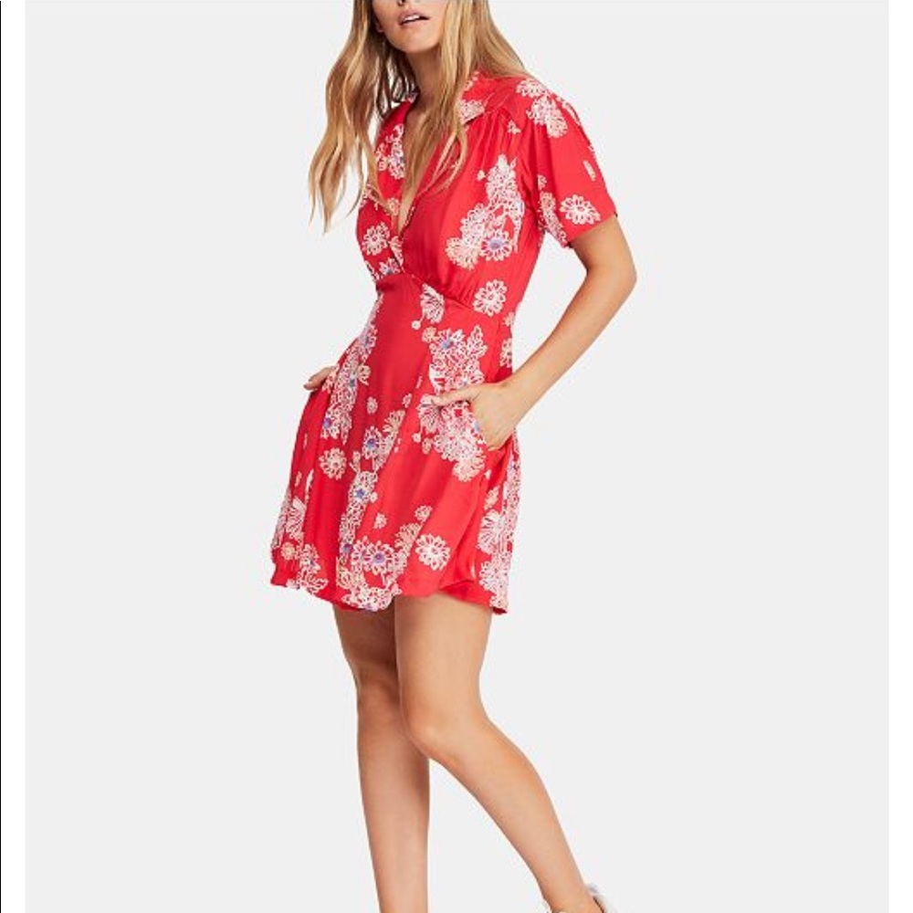 Free People Hawaii Mini Dress